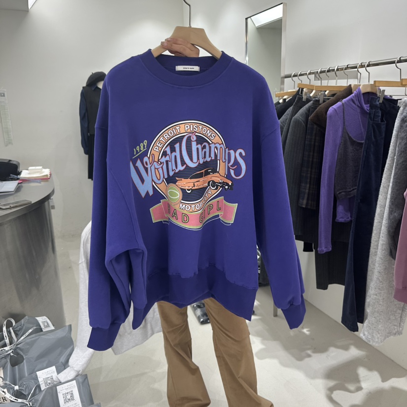 REPELLER韓國代購㊣女士新款熱賣休閑時尚推薦真品人氣衛衣REPELLER衛衣圖色2