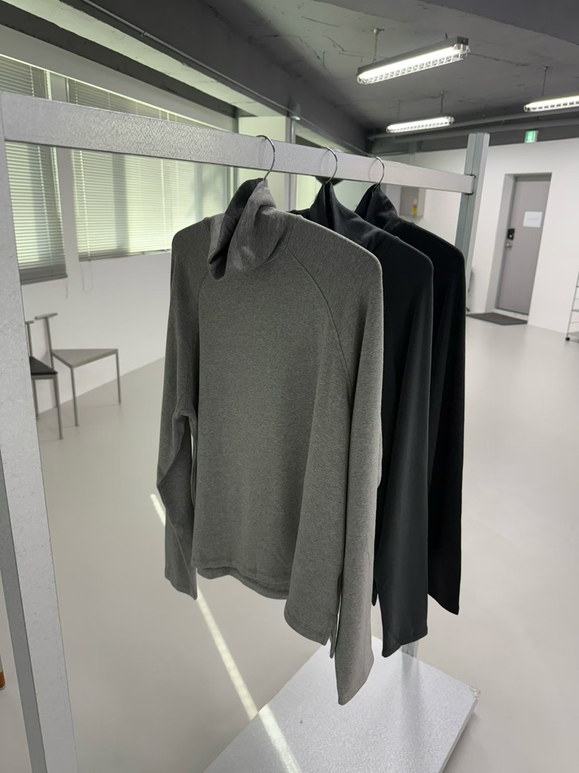 TUG韓國代購㊣女士新品人氣時尚真品25秋冬職業長袖T恤高領TUG長袖T恤