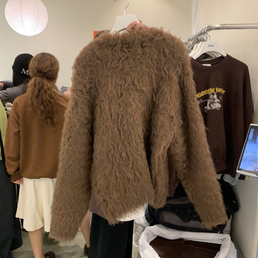 ARE東大門㊣代購女裝新品25秋冬熱賣休閑真品夾克不含內搭開衫ARE YOU/ARE夾克