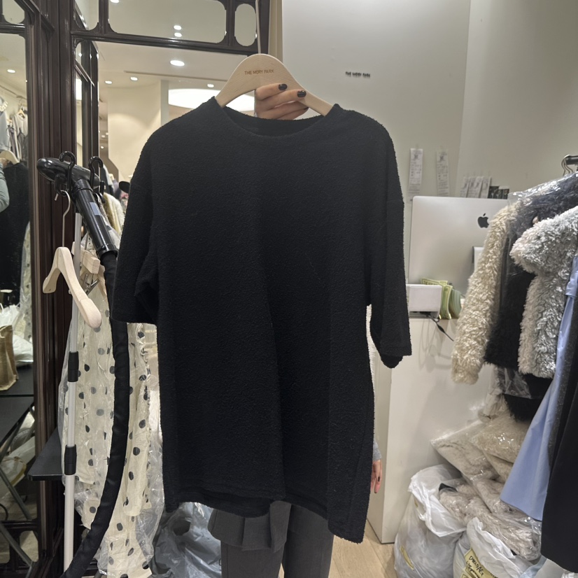 THEMORYPARK東大門㊣代購女士新款職業推薦時尚真品熱賣T恤THE MORY PARKT恤圖色2