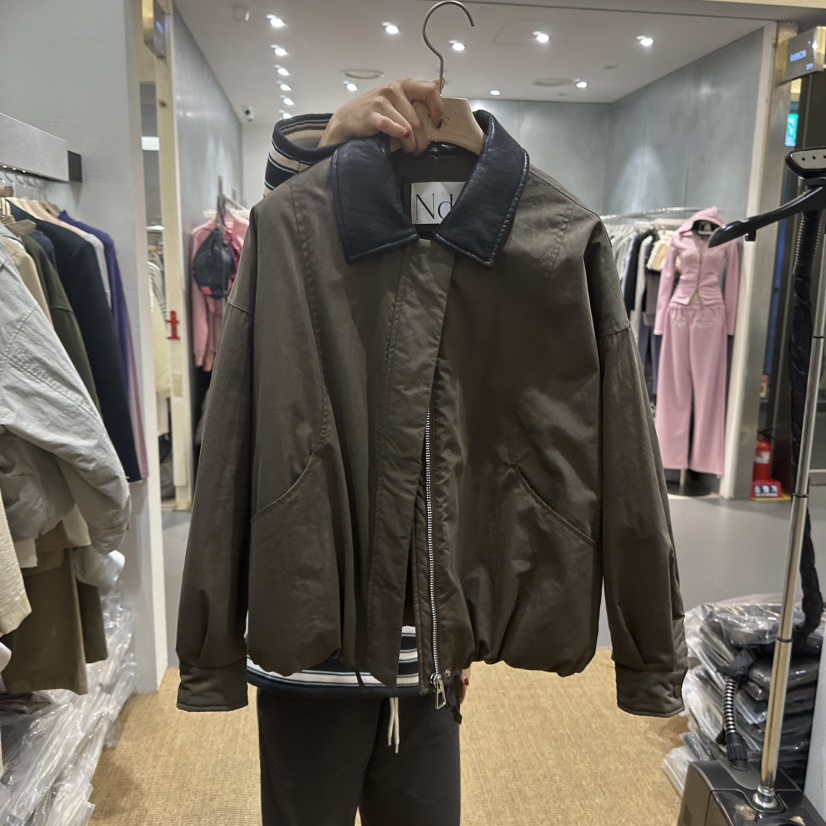 NDE東大門㊣實拍女裝新款職業推薦休閑時尚25秋冬人氣熱賣夾克NDE夾克圖色2