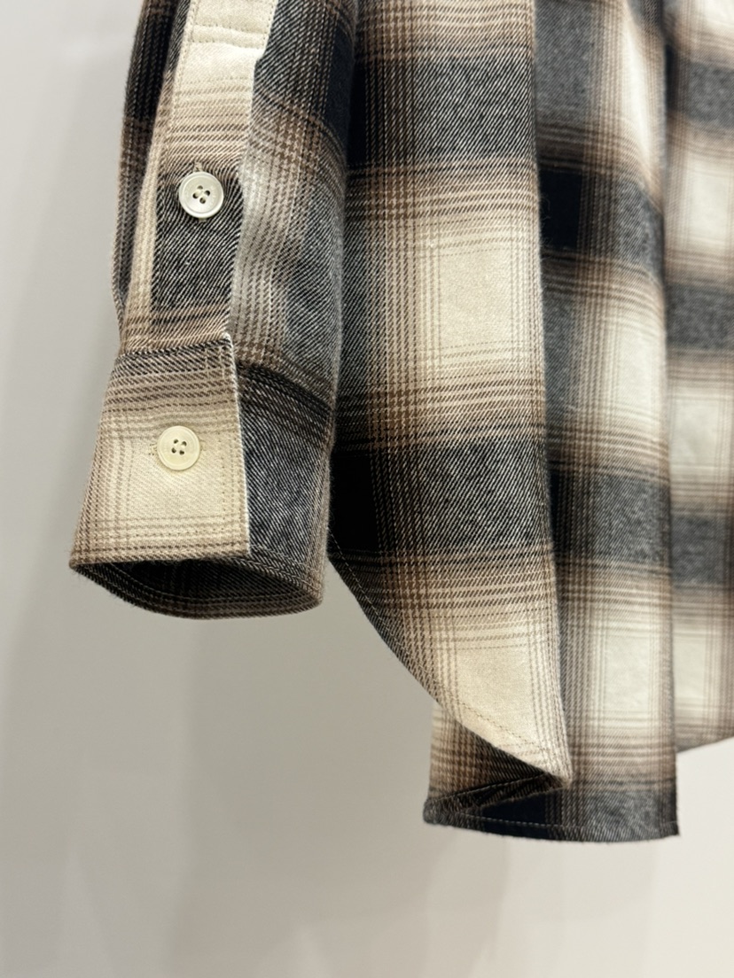 MUSHROOM EFFECT東大門㊣直郵女士新品時尚襯衫蕾絲衫格紋MUSHROOM EFFECT襯衫/蕾絲衫