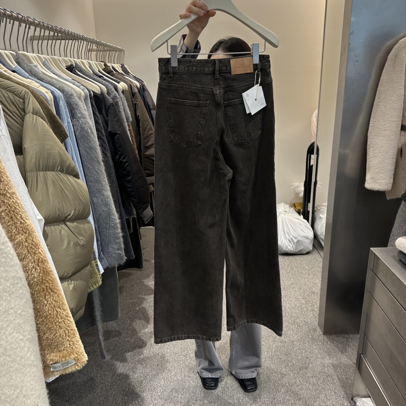 ALTER韓國直郵㊣女裝新品人氣職業休閑時尚25秋冬真品牛仔褲Alter牛仔褲