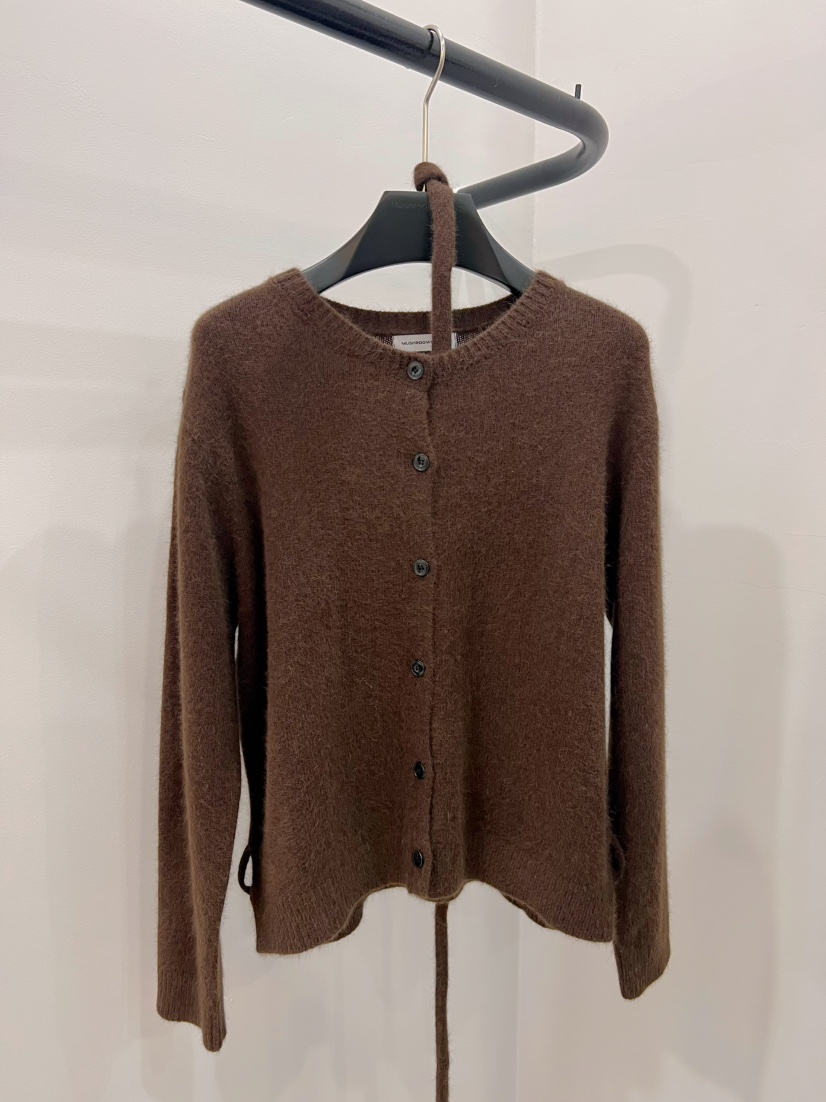 MUSHROOM EFFECT東大門㊣實拍女士新款休閑推薦針織衫含脖帶MUSHROOM EFFECT針織衫圖色1