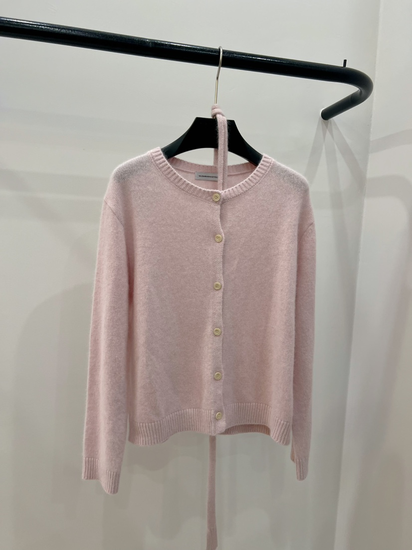 MUSHROOM EFFECT東大門㊣實拍女士新款休閑推薦針織衫含脖帶MUSHROOM EFFECT針織衫圖色2