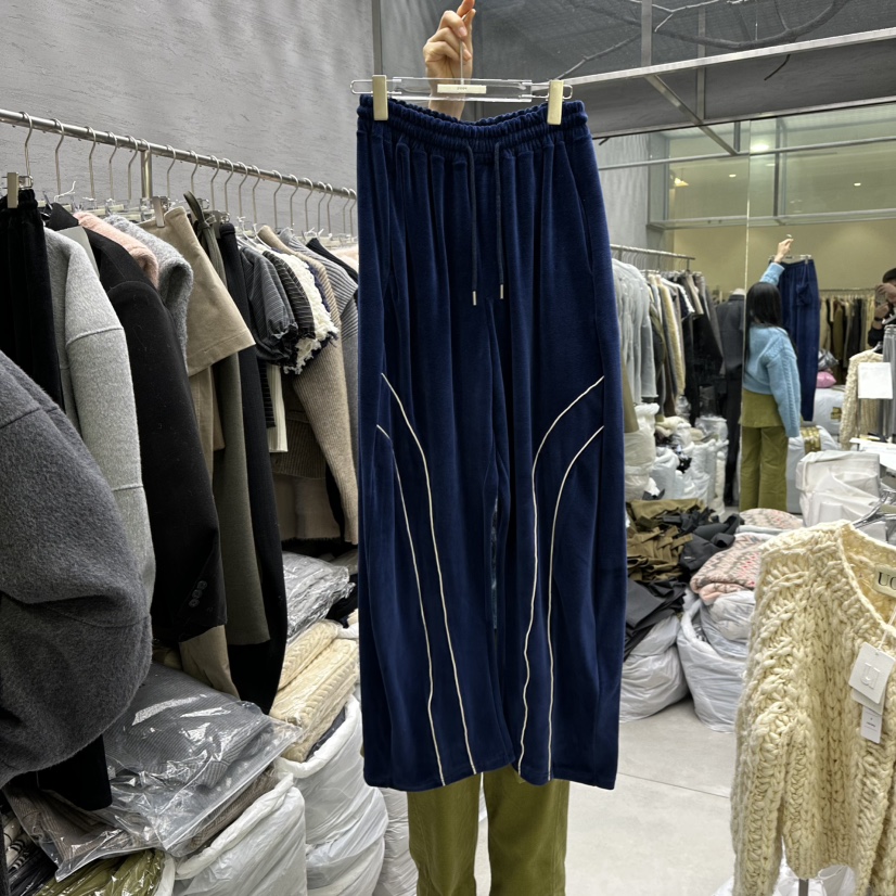 UOOV東大門㊣代購女裝新品推薦職業真品時尚熱賣休閑休閑褲UOOV休閑褲圖色3