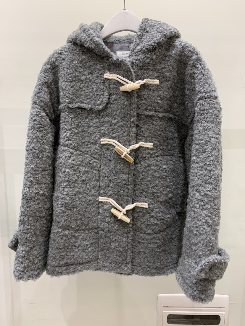 THE SIGNATURE韓國直郵㊣女裝新品推薦休閑職業真品短款大衣THE SIGNATURE短款大衣