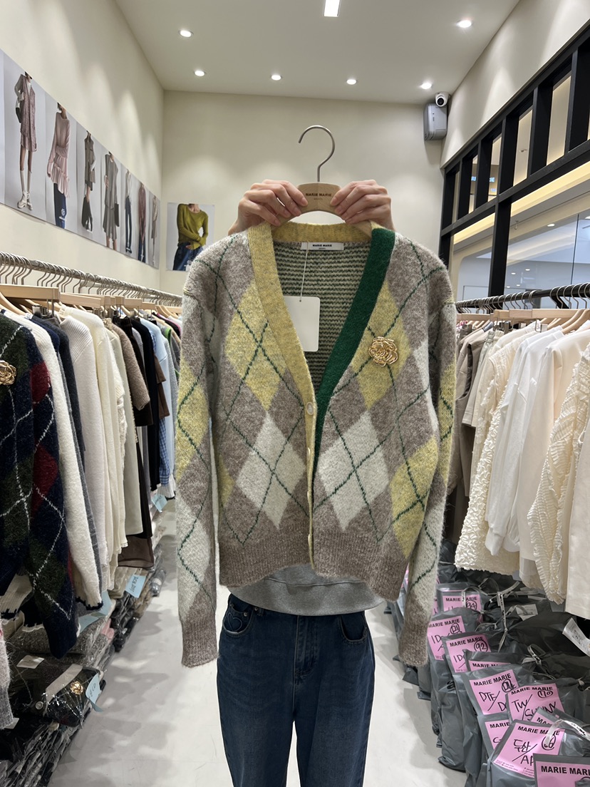 MARIE MARIE東大門㊣實拍女裝新品熱賣真品針織衫不含飾品MARIE MARIE針織衫圖色1