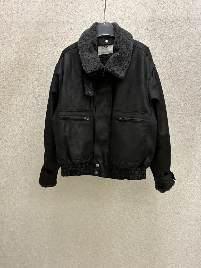 MWE東大門㊣代購女士新品真品推薦職業休閑25秋冬熱賣時尚夾克MWE夾克圖色1