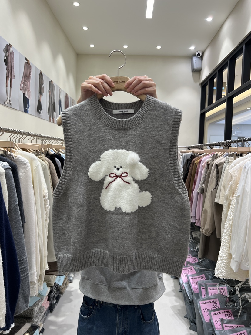 MARIE MARIE東大門㊣實拍女裝新款職業熱賣時尚推薦吊帶背心MARIE MARIE吊帶/背心圖色2