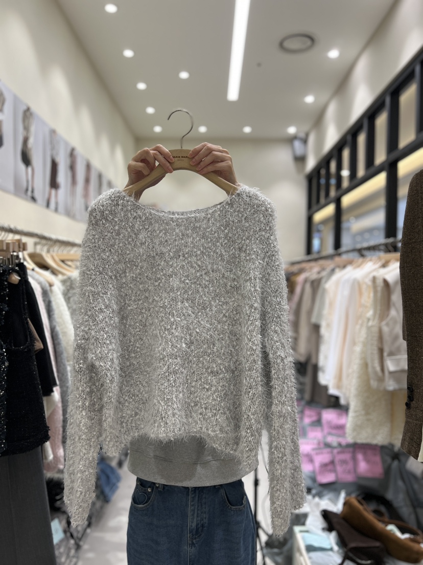 MARIE MARIE東大門㊣實拍女士新品時尚職業25秋冬人氣針織衫MARIE MARIE針織衫圖色2