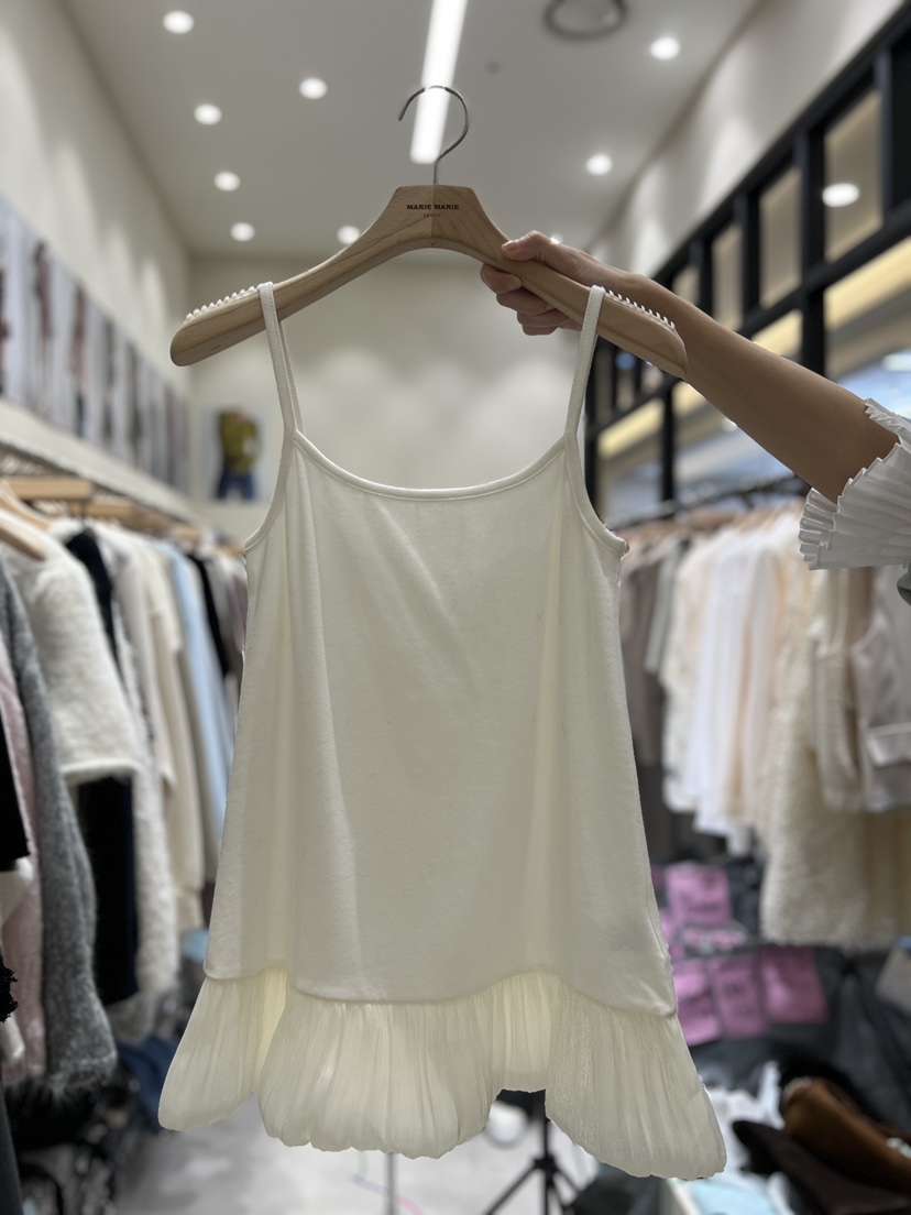 MARIE MARIE韓國代購㊣女裝新品熱賣時尚職業人氣吊帶背心MARIE MARIE吊帶/背心圖色1