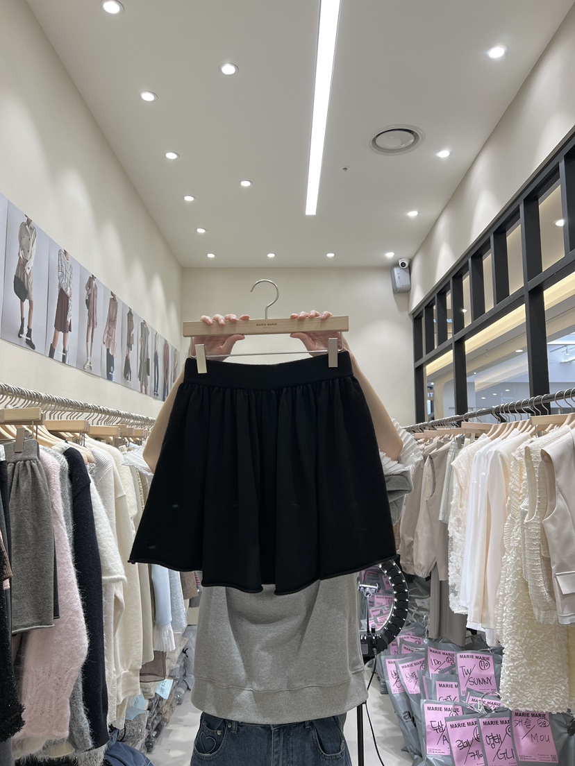 MARIE MARIE東大門㊣直郵女士新品25秋冬推薦職業短裙喇叭MARIE MARIE短裙圖色3