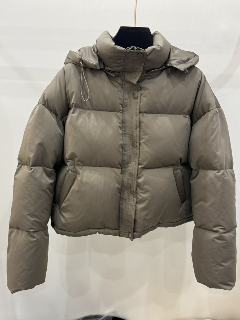 MUSHROOM EFFECT韓國直郵㊣女士新款休閑熱賣短款羽絨服鴨MUSHROOM EFFECT短款羽絨服圖色2