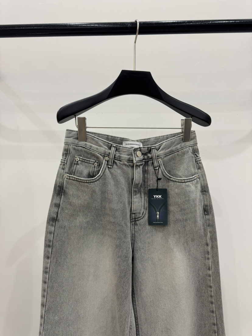 MUSHROOM EFFECT東大門㊣直郵女裝新品人氣真品時尚牛仔褲MUSHROOM EFFECT牛仔褲