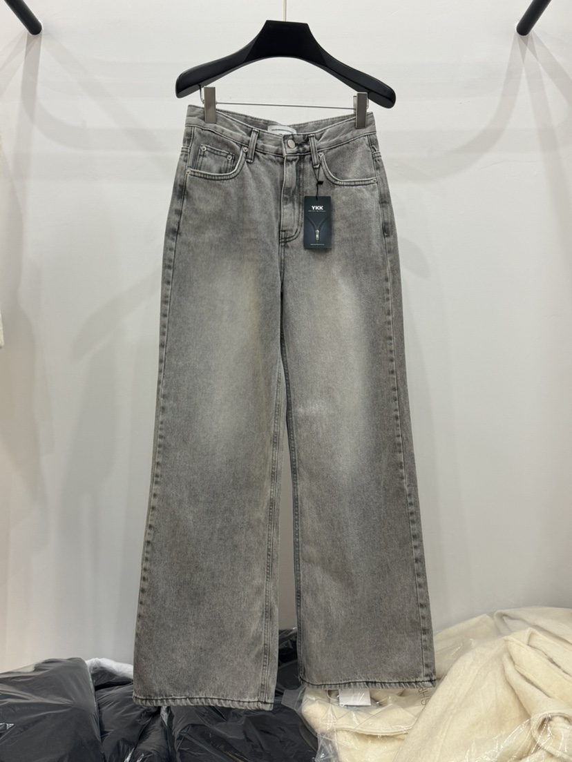 MUSHROOM EFFECT東大門㊣直郵女裝新品人氣真品時尚牛仔褲MUSHROOM EFFECT牛仔褲圖色1