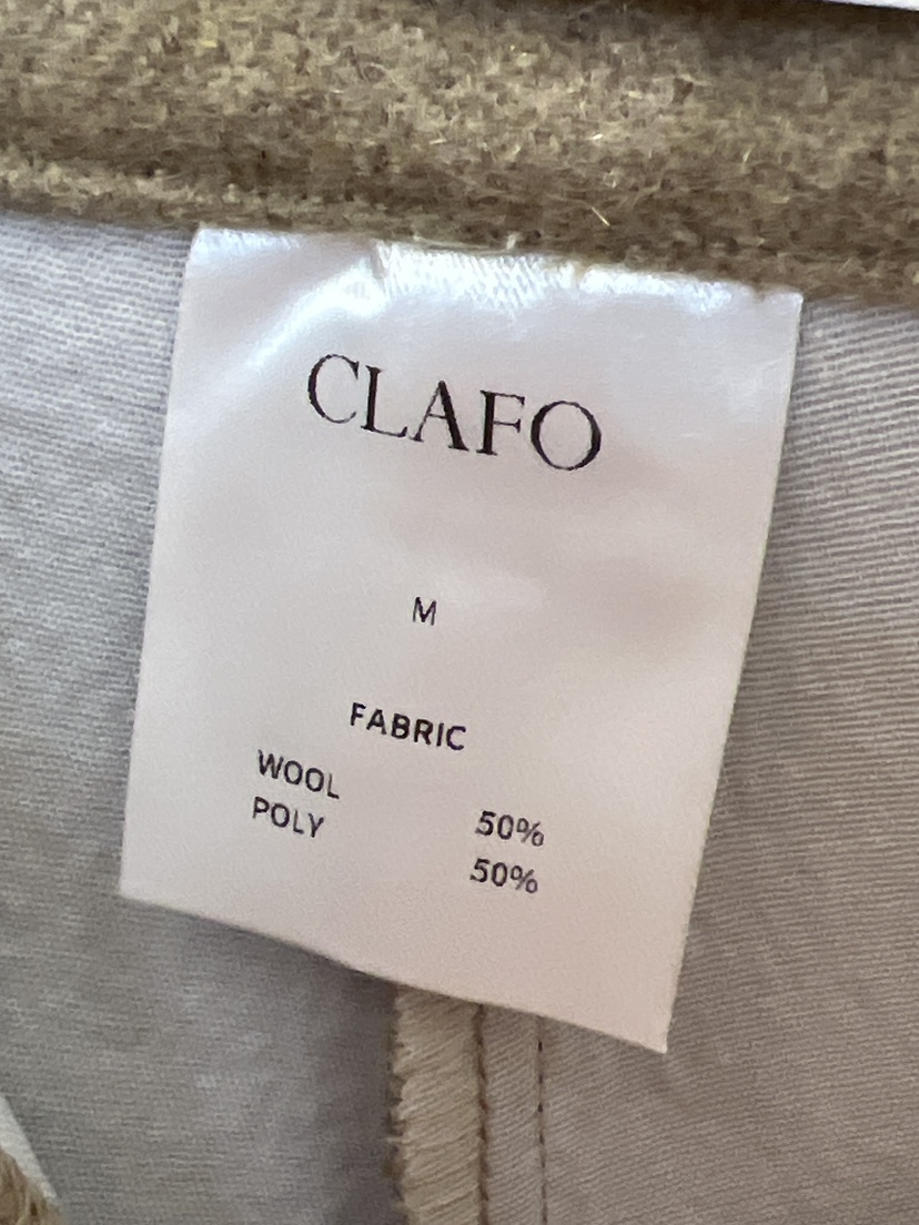 CLAFO東大門㊣直郵女裝新品推薦熱賣職業時尚25秋冬短褲羊毛CLAFO短褲