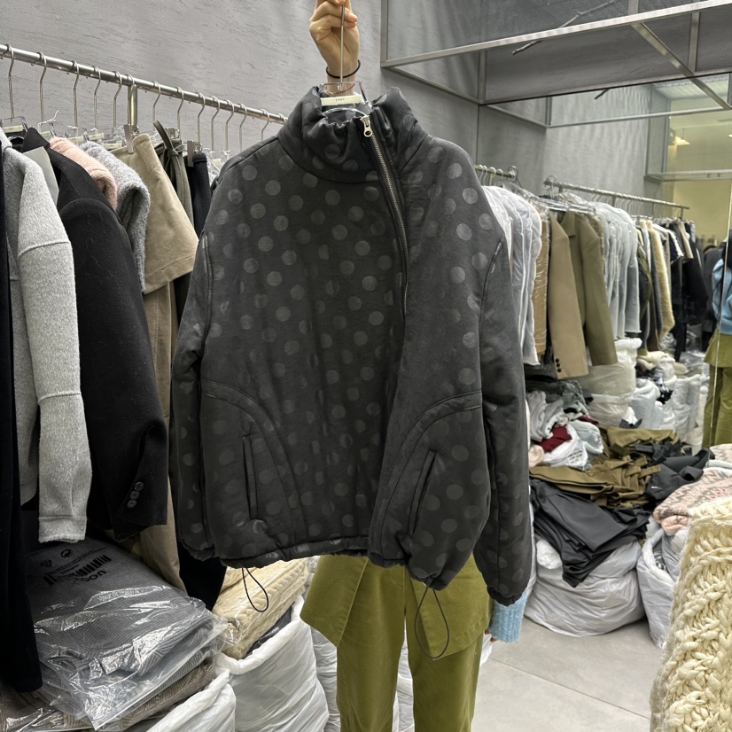 UOOV東大門㊣直郵女士新品真品時尚25秋冬休閑職業人氣夾克UOOV夾克圖色1