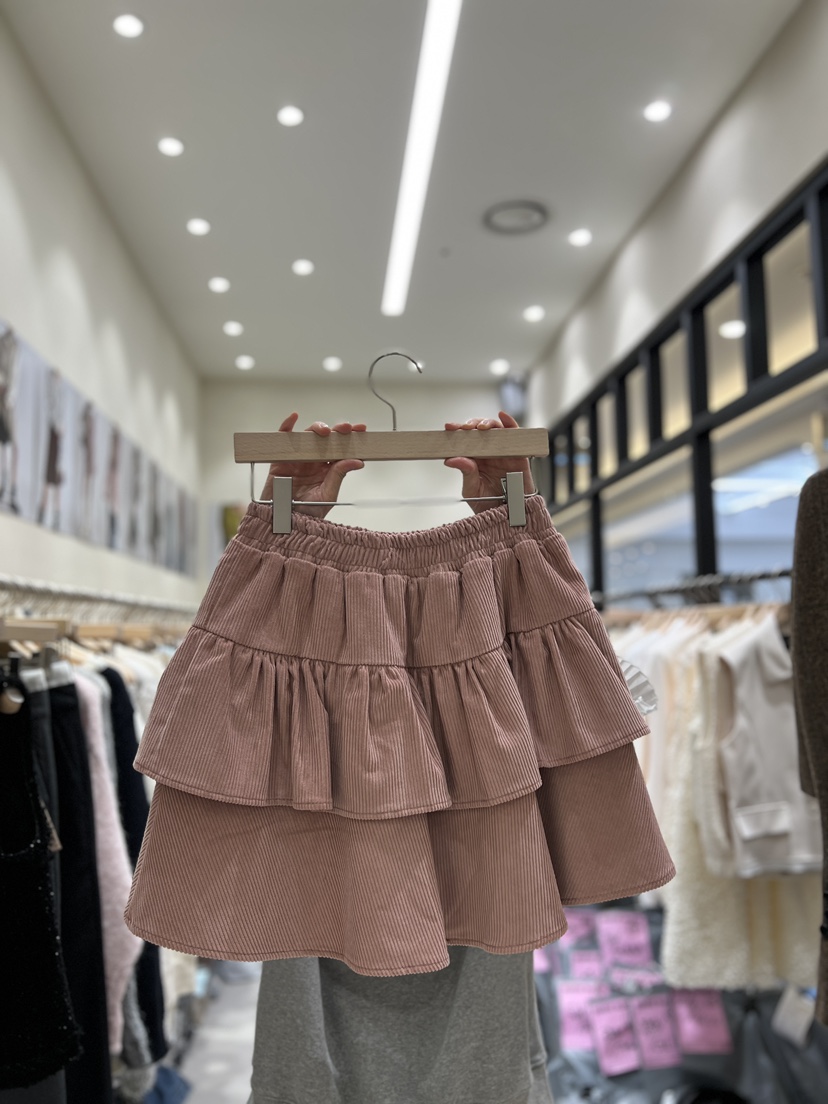 MARIE MARIE東大門㊣實拍女士新款職業真品推薦短裙荷葉邊MARIE MARIE短裙