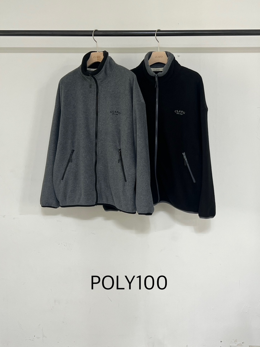 CLAFO東大門㊣實拍女士新品真品休閑25秋冬職業夾克羊毛拼色CLAFO夾克
