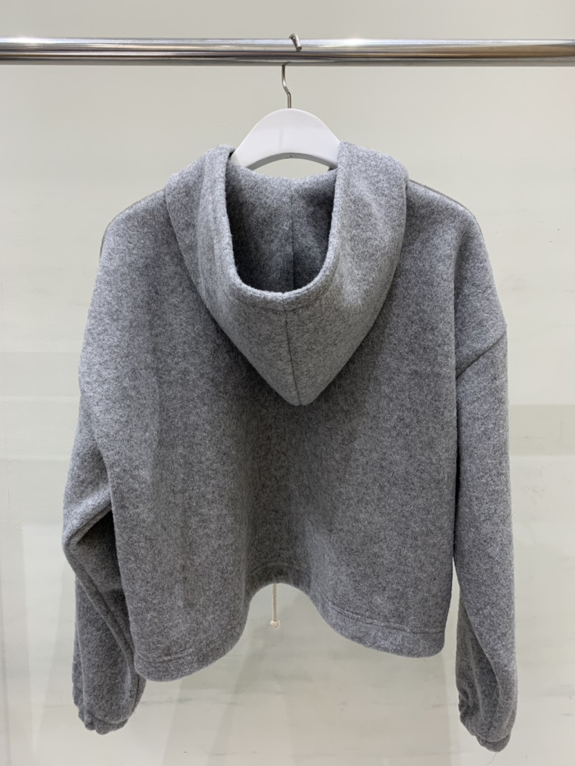 THE SIGNATURE韓國代購㊣女裝新品熱賣休閑衛衣羊毛兜帽紐扣THE SIGNATURE衛衣