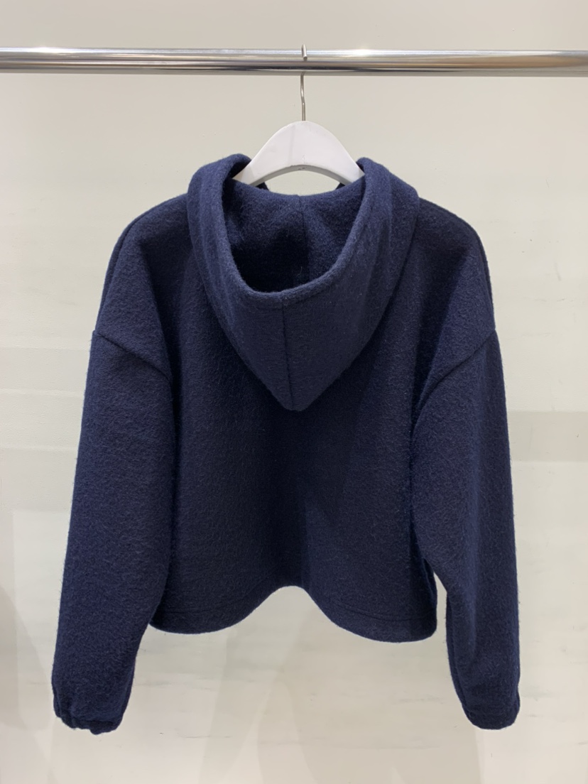 THE SIGNATURE韓國代購㊣女裝新品熱賣休閑衛衣羊毛兜帽紐扣THE SIGNATURE衛衣