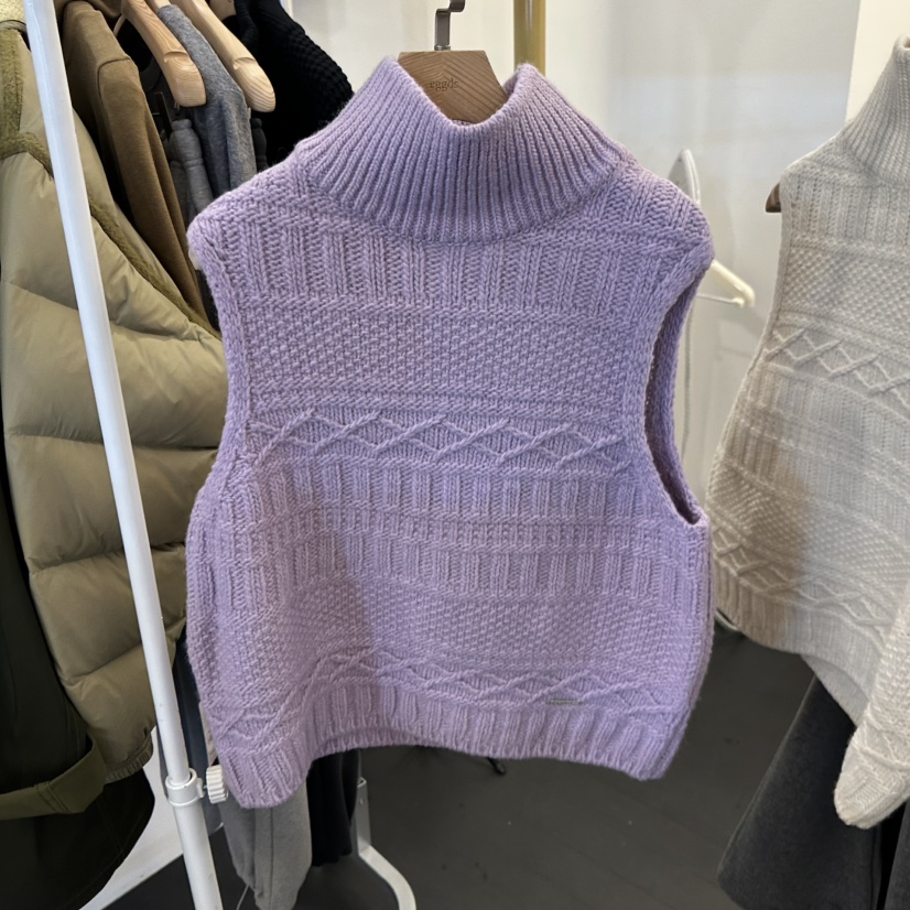 EGG韓國代購㊣女士新品人氣真品休閑25秋冬職業熱賣吊帶背心EGG-訂貨周期長吊帶/背心圖色1