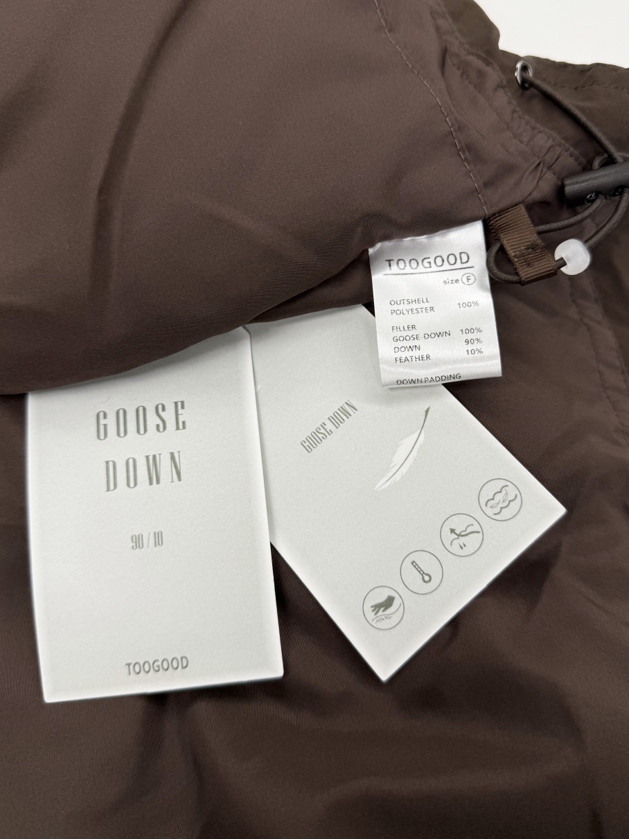 TOOGOOD韓國代購㊣女士新品休閑人氣真品熱賣推薦短款羽絨服TOOGOOD短款羽絨服