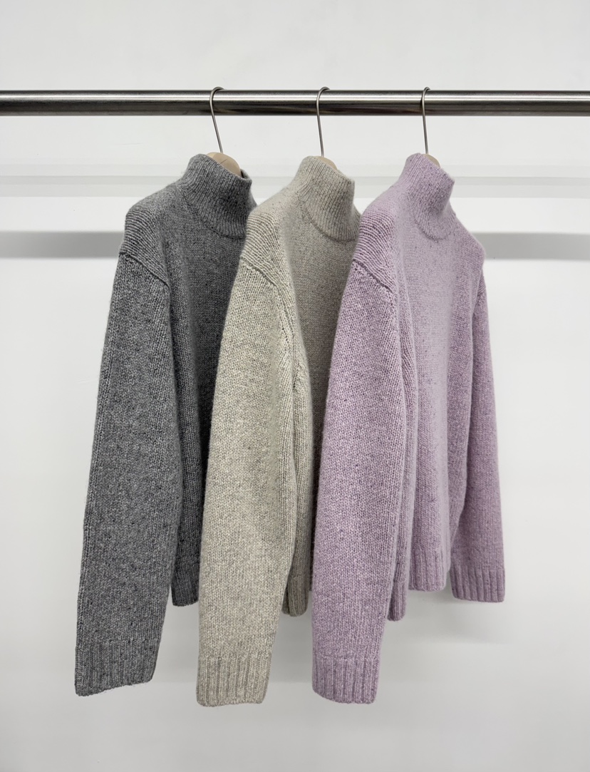 TOOGOOD韓國代購㊣女裝新款休閑25秋冬熱賣職業針織衫羊絨高領TOOGOOD針織衫