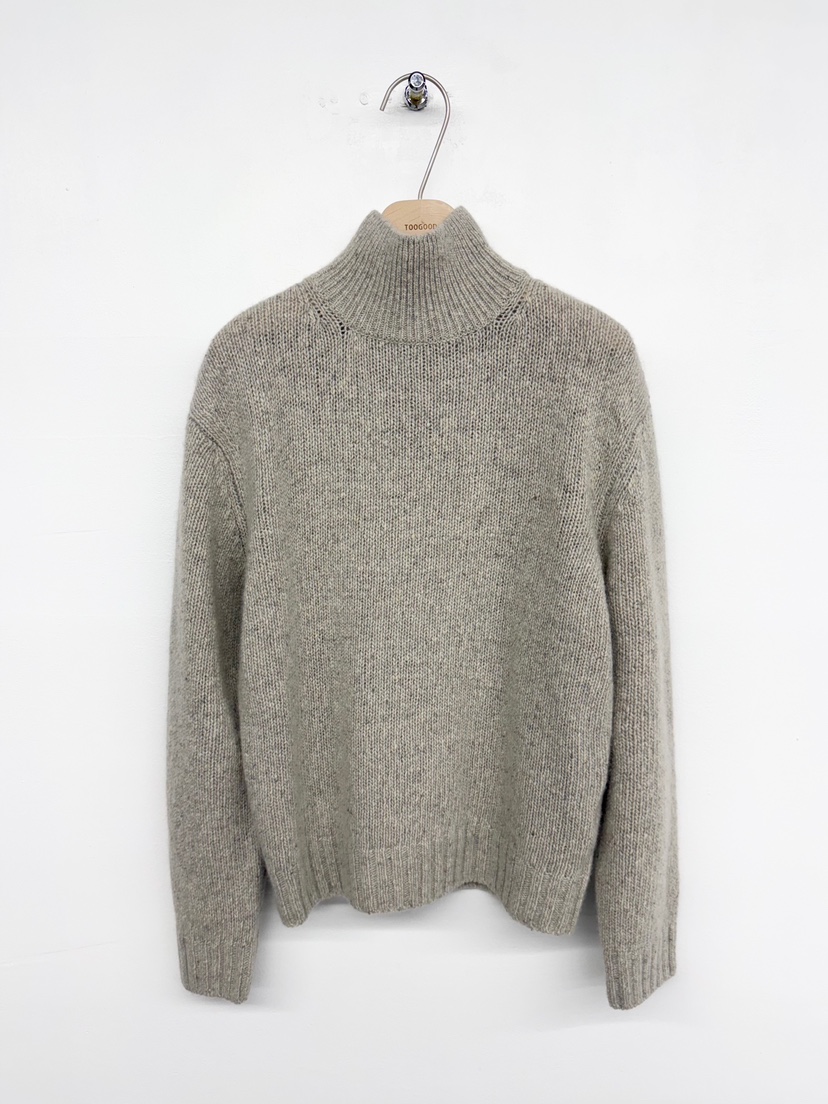 TOOGOOD韓國代購㊣女裝新款休閑25秋冬熱賣職業針織衫羊絨高領TOOGOOD針織衫圖色2