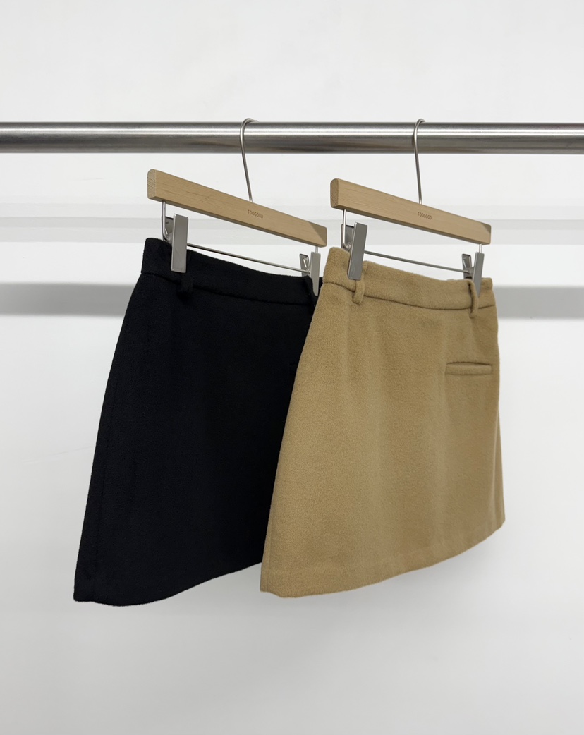 TOOGOOD韓國直郵㊣女裝新款25秋冬人氣休閑熱賣真品短裙絲絨TOOGOOD短裙