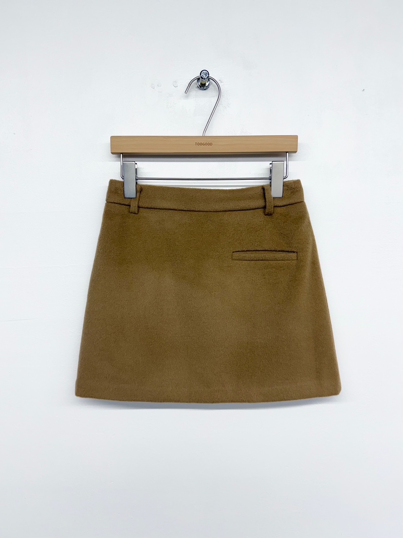 TOOGOOD韓國直郵㊣女裝新款25秋冬人氣休閑熱賣真品短裙絲絨TOOGOOD短裙