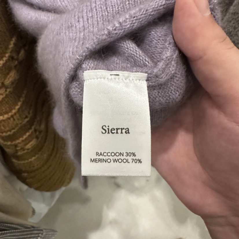 SIERRA東大門㊣實拍女士新品25秋冬真品職業推薦人氣針織衫SIERRA針織衫