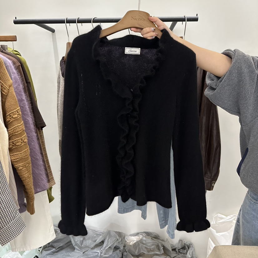 SIERRA東大門㊣實拍女士新品25秋冬真品職業推薦人氣針織衫SIERRA針織衫圖色2