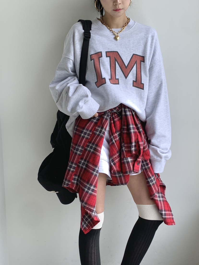 DAVICHI韓國代購㊣女士新品職業25秋冬休閑人氣時尚推薦衛衣DAVICHI衛衣