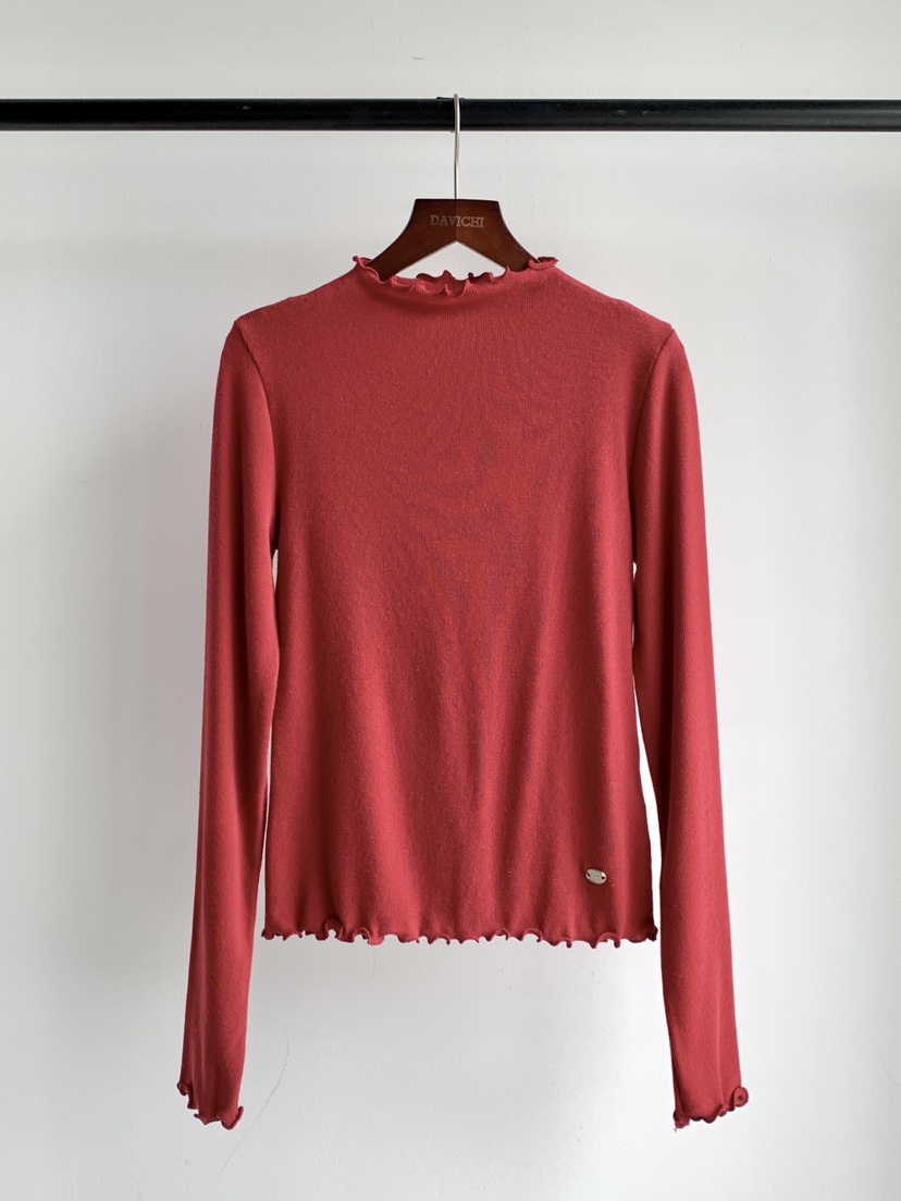 DAVICHI東大門㊣實拍女裝新品真品人氣休閑推薦熱賣長袖T恤DAVICHI長袖T恤圖色1