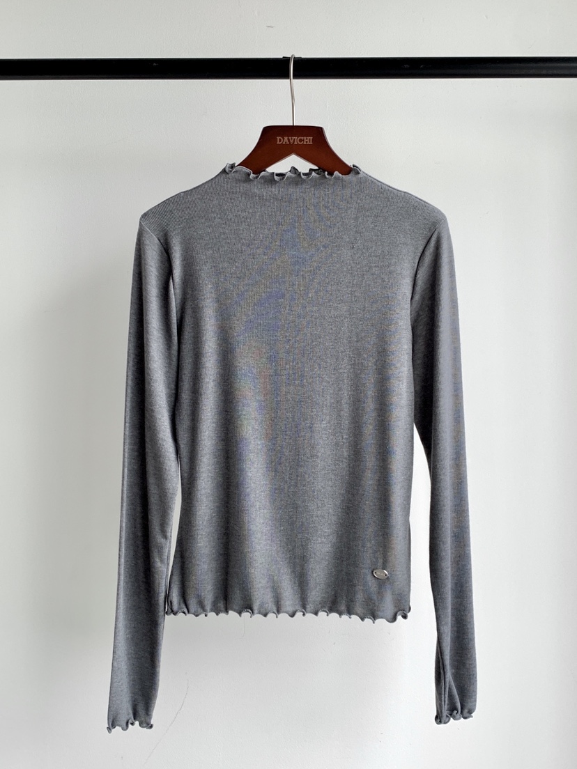 DAVICHI東大門㊣實拍女裝新品真品人氣休閑推薦熱賣長袖T恤DAVICHI長袖T恤圖色3