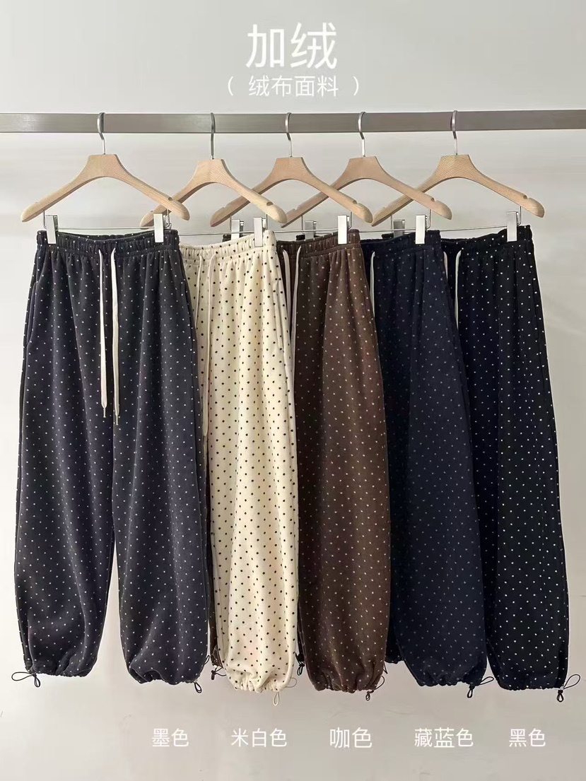 PEPPER-L東大門㊣實拍女裝新品時尚熱賣推薦真品休閑褲加絨PEPPER休閑褲