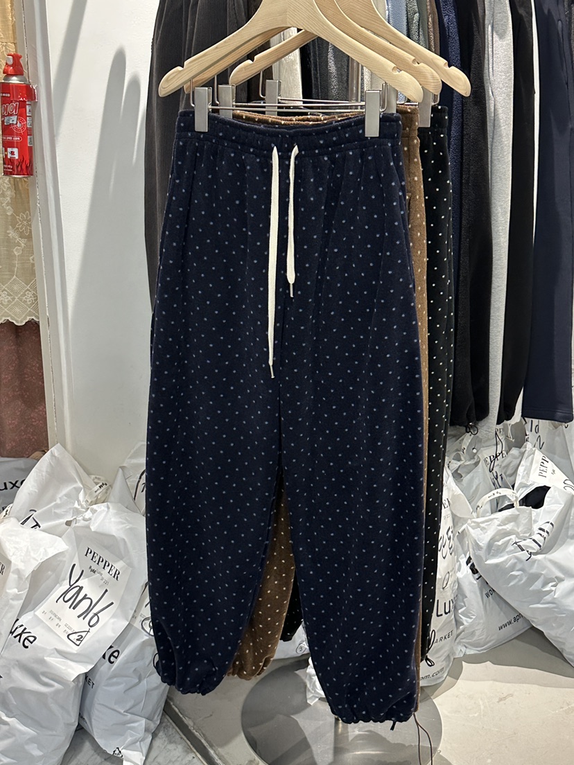 PEPPER-L東大門㊣實拍女裝新品時尚熱賣推薦真品休閑褲加絨PEPPER休閑褲圖色3