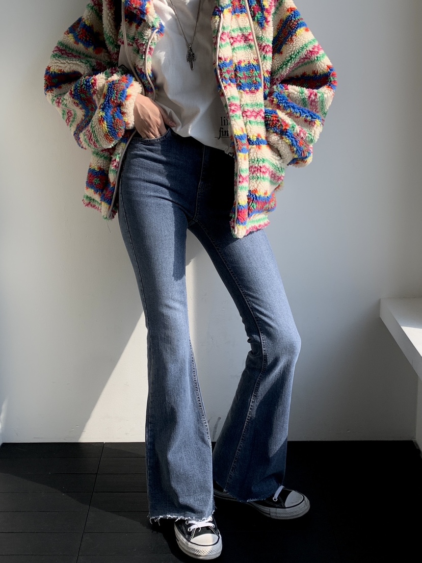 DAVICHI東大門㊣直郵女裝新款職業人氣休閑真品推薦熱賣牛仔褲DAVICHI牛仔褲