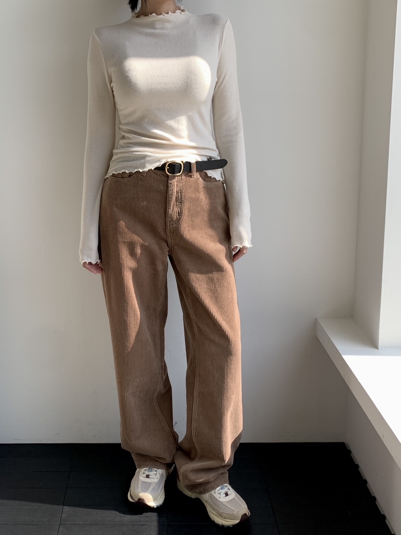 DAVICHI東大門㊣實拍女士新品休閑推薦真品休閑褲含隨機腰帶DAVICHI休閑褲