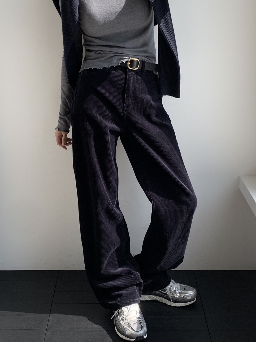 DAVICHI東大門㊣實拍女士新品休閑推薦真品休閑褲含隨機腰帶DAVICHI休閑褲