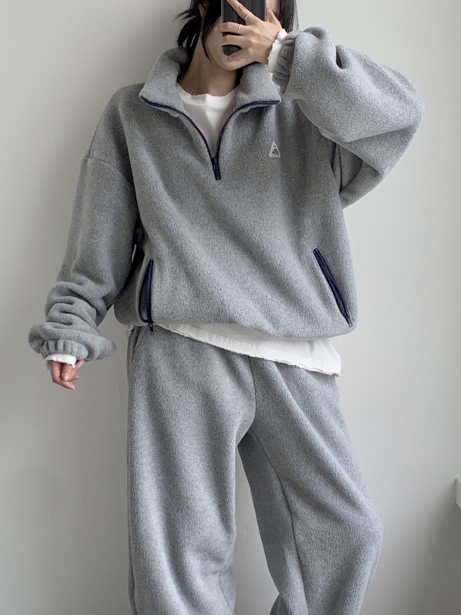 DAVICHI東大門㊣直郵女裝新款時尚25秋冬職業人氣真品衛衣拉鏈DAVICHI衛衣