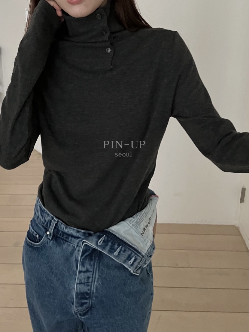 PIN-UP東大門㊣直郵女裝新品休閑推薦熱賣25秋冬人氣長袖T恤PIN-UP長袖T恤