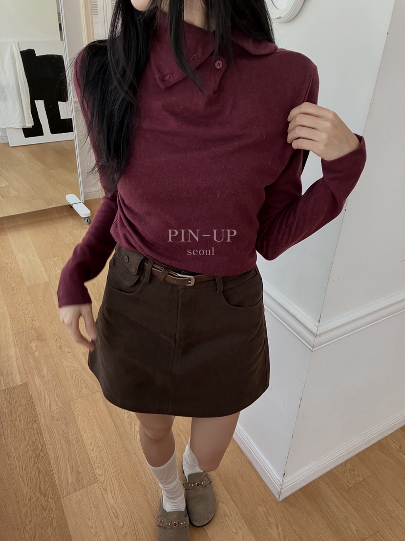 PIN-UP東大門㊣直郵女裝新品休閑推薦熱賣25秋冬人氣長袖T恤PIN-UP長袖T恤