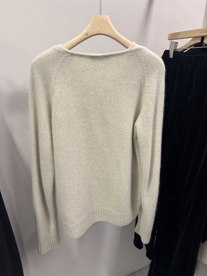 LEGACY韓國代購㊣女裝新品熱賣人氣時尚休閑25秋冬針織衫V領浣熊LEGACY針織衫