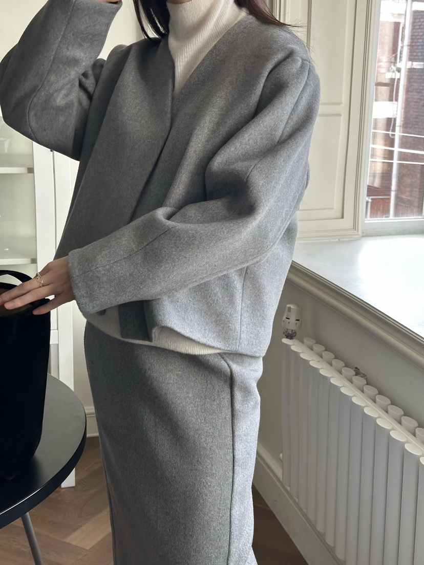 LE VASE東大門㊣實拍女士新品25秋冬推薦職業休閑熱賣夾克LE VASE夾克