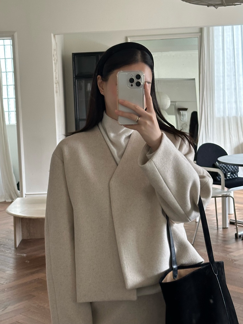 LE VASE東大門㊣實拍女士新品25秋冬推薦職業休閑熱賣夾克LE VASE夾克