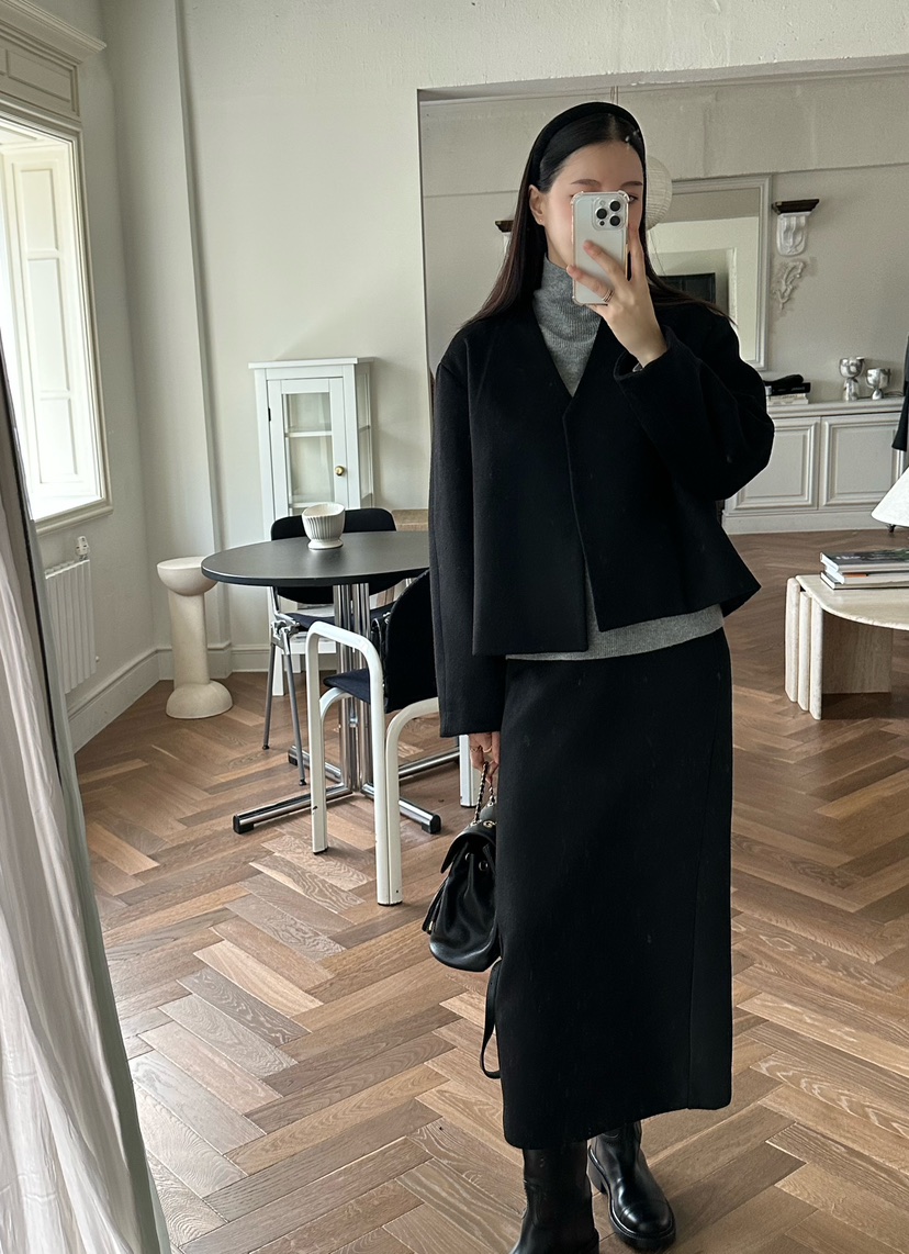 LE VASE東大門㊣實拍女士新品25秋冬推薦職業休閑熱賣夾克LE VASE夾克