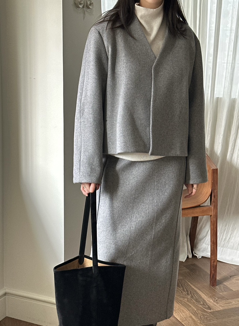 LE VASE東大門㊣實拍女士新品25秋冬推薦職業休閑熱賣夾克LE VASE夾克